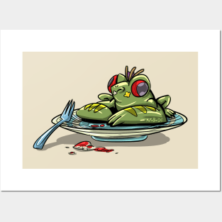 Frog Food Posters and Art